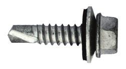 Self-drilling Screws Package sizes: 50, 100, 250 943000-707 1/4-14 x 1" 943000-710 1/4-14 x 1" with sealing washer 943000-708 1/4-20 x 1-1/8" 943000-709 1/4-20 x 2" Self-tapping Screws Package sizes: