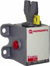 Excelon Pro T92 Lockout/shut-off valve Easy to order Configuration flexibility Excellent value No tools required for assembly RoHs compliant Technical data Fluid: Compressed air Maximum pressure 175