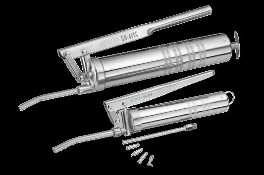 186 G99TE17-136 Linear Guideways Grease 2-15 Grease 2-15-1 Grease Gun Unit HIWIN offers different capacities and packages for grease gun reload, depending on various requirements.