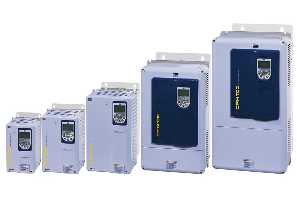www.weg.net/us CFW701 HVAC-R Drives The WEG CFW701 series of variable frequency drives for heating, ventilation, air conditioning and refrigeration.