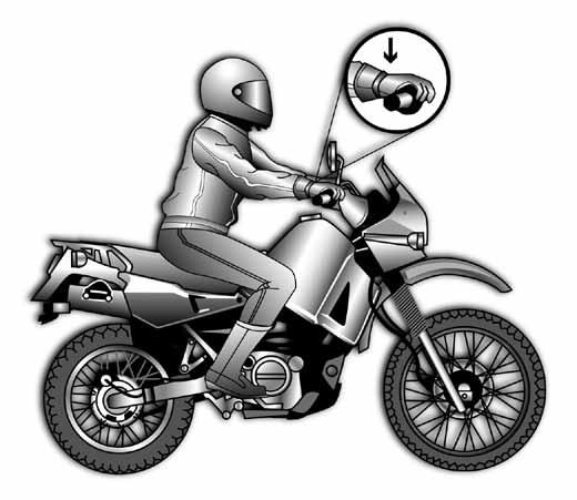 Proper use of the friction zone is one of the most important skills you must develop as it is how motorcyclists get moving smoothly from a stop.