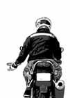 with fingers and thumb extended Arrive Prepared. Arrive on time with a full gas tank. Hold a riders' meeting.