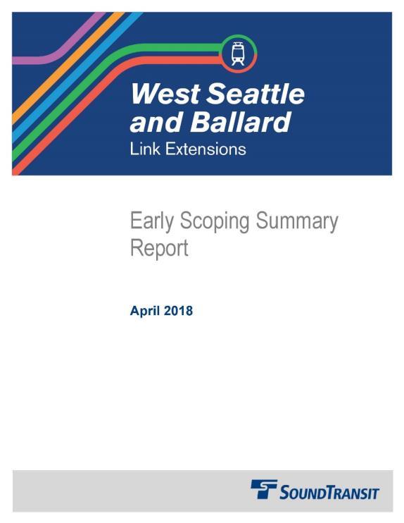 What we heard - March Early Scoping Summary Report Early scoping: Feb.