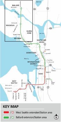 Interbay/Ballard summary Alternatives with more potential Alternatives with greater challenges Not practical suggestions Elliott/15 th /16 th /Fixed Bridge West of BNSF/20 th /17 th /Fixed Bridge
