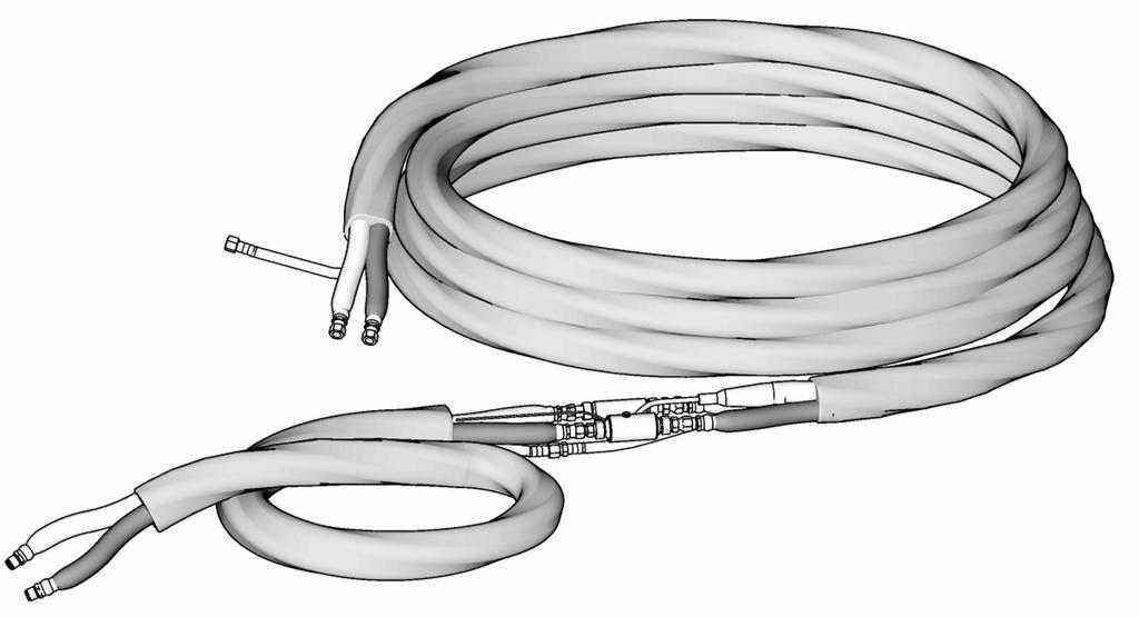 Instructions - Parts Power-Lock Heated Hose 309572M For use with plural component proportioners. Not for use in explosive atmospheres. See page 3 for Maximum Fluid Working Pressure 130 psi (0.