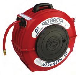 hose reels RETRACTA Hose Reels RETRACTA is the market leader in auto-rewind hose reel systems with a wide range of models to suit any industry work
