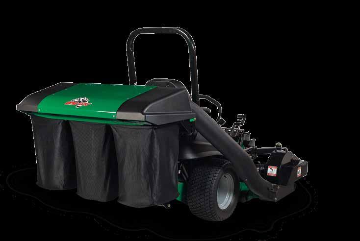 The BOSS-Vac Collection System is available in 12-bushel Pro models with either a 3-Bag or Dump From Seat option for the Predator-Pro and ProCat mowers, or a 8-Bushel VL with 2-Bag or Dump From Seat