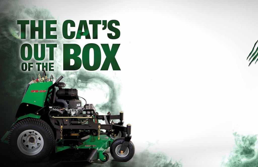 QuickCat THE ULTIMATE IN STAND-ON MOWER PERFORMANCE The new cat on the block, the QuickCat is the first ever stand-on mower by BOB-CAT.