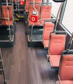 seats Number of doors: 3 Construction: 100 % low-floored bus Dimensions : Length : 12.135 m Width : 2.550 m Height : 3.