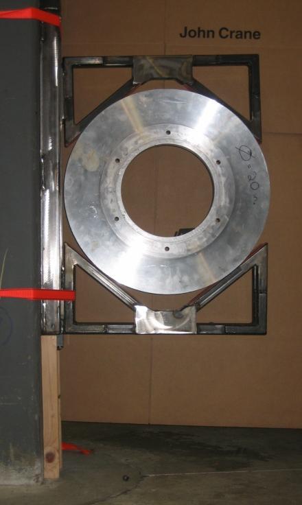 Purpose: Verify that the clamp can support 400 lb Method: Place