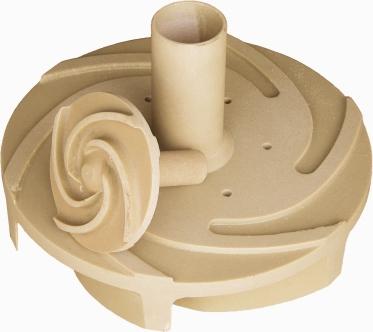 INTEGRAL IMPELLER AND SLEEVE ONE-PIECE impeller and shaft sleeve NO shaft sleeve o-rings required