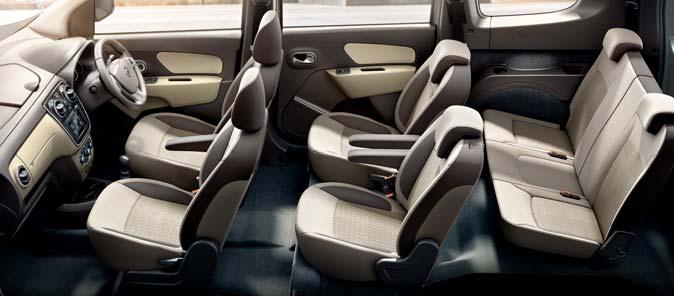 More space and comfort with NEW If the exterior
