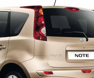 NOTE is stylishly designed while still offering valuable and versatile space; comfortable and easy to drive while still being fun; full of intelligent technology and function but not at the cost of