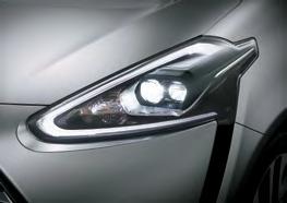 achieving high illumination performance. LED clearance lamps are also available in the Elegance variant.