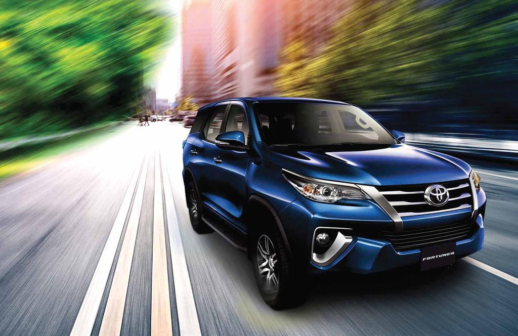 Powerful at its core and robust in performance, the all new Fortuner can inspire any off-road experience Beneath the sophistication, the robust frame and advanced off-road driving technologies form
