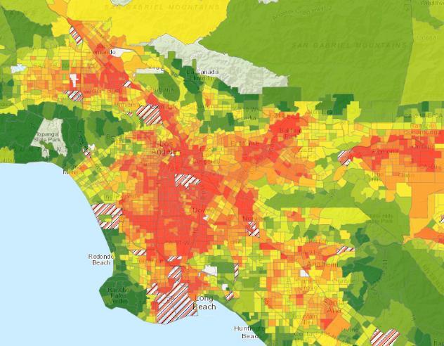 3 Los Angeles Air Quality Improvement is Needed HELP LA REDUCE OZONE POLLUTION Mayor Garcetti has set ambitious goals to clean up pollution in the worst Ozone pollution area in the nation.
