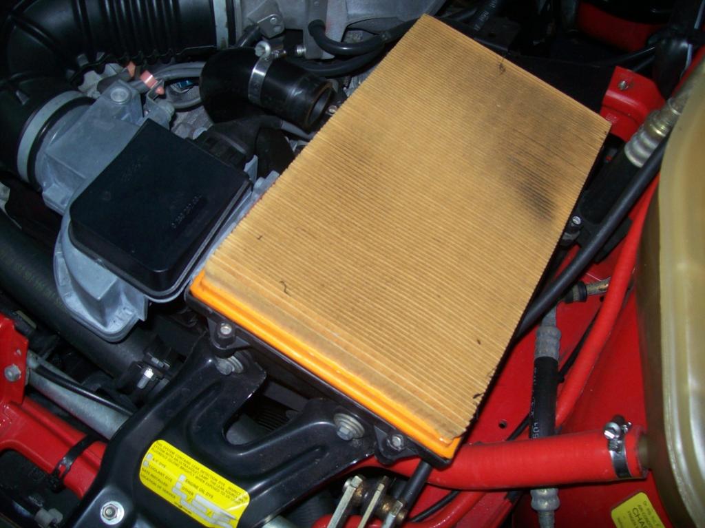 Step 21 - Remove the air filter.