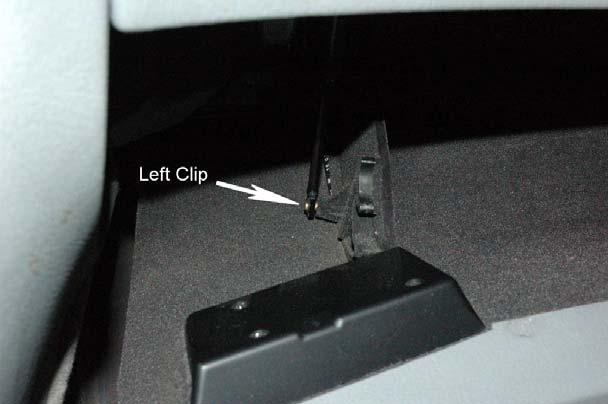 The I-BUS splice (junction) box is located behind your glove box.