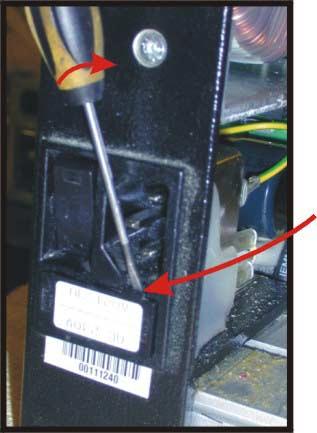 WARNING: The manner / orientation in which the Fuse Tray is removed, must be the EXACT same position when it is reinstalled.
