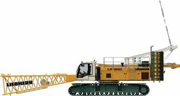 The weight of the lifting device (hoisting ropes, hook block, shackle etc.) must be deducted form the gross lifting capacity to obtain a net lifting value. 4. Additional equipment on boom (e.g. boom walkways, auxiliary jib) must be deducted to get the net lifting capacity.