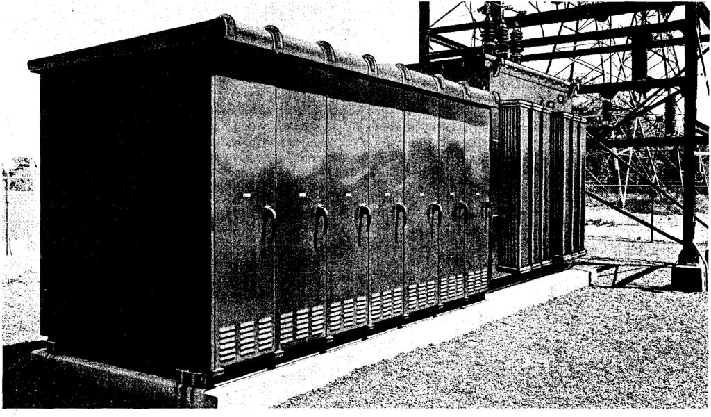 PRIMARY UNIT SUBSTATIONS SECTION 2701 PRIMARY UNIT SUBSTATIONS Ratings: lncoming-6900 through 69,000 volts Outgoing-2400 through 13,800 volts PAGE 1 ---JUNE 1, 1959 DESIGNED AND BUILT TO MEET YOUR