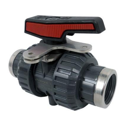 Manual ball valve With positioner