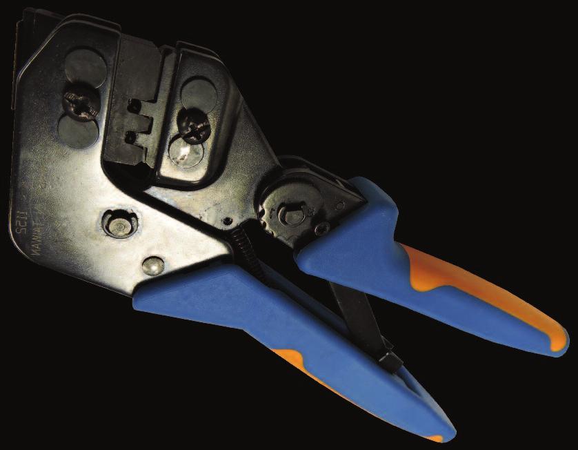 COMMERCIAL: MANUAL HAND TOOLING Characteristics of a Commercial Crimping Tool Every Commercial grade hand tool incorporates features for long lasting performance and ease-of-use.