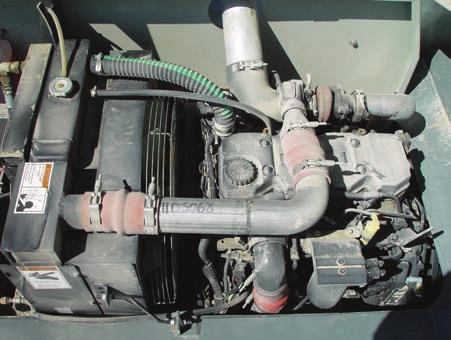 Cummins QSB4.5L Turbo-charged diesel engine rated @ 130 BHP (97.