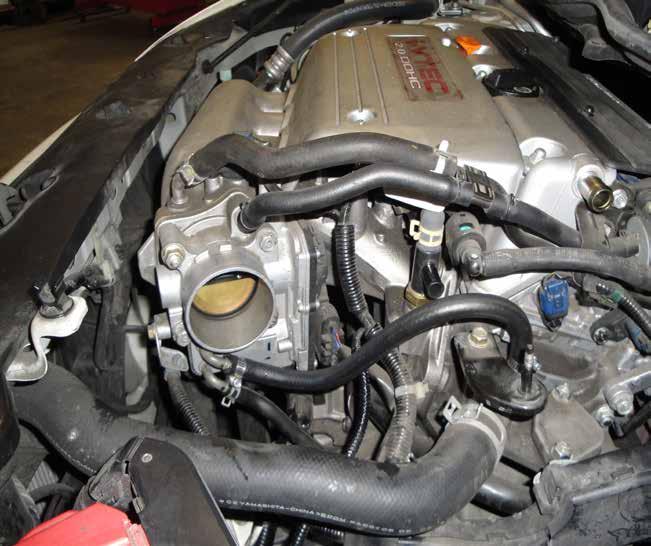 E Figure C Refer to Figure C for step 7 Step 7: Replace the coolant line with the