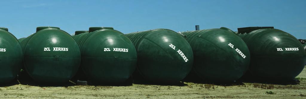 OUR FIBERGLASS TANKS PROVIDE UNMATCHED BENEFITS The ZCL Xerxes Advantage ZCL Xerxes double-wall underground storage tanks offer customers several significant design and performance differences that