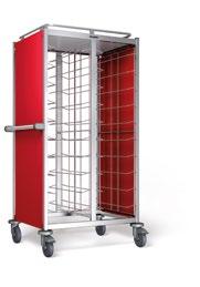 Tray clearing trolleys by BLANCO Professional Tray clearing trolleys quickly ensure order in self-service areas.