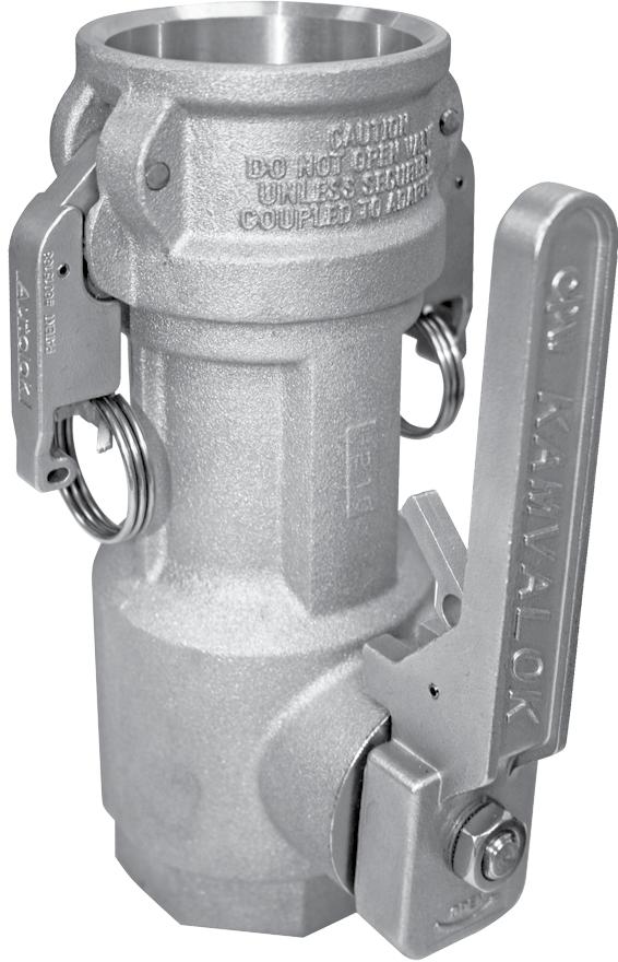 KAMVALOK SERIES 1700DL Series Couplers OPW Kamvalok Dry Disconnect Couplings are considered the standard of the industry.