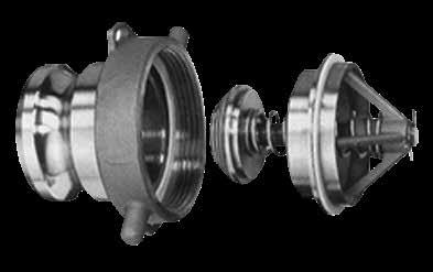 KAMVALOK SERIES OPW 2173AVN The OPW 2173AVN Vapor Recovery Dry Disconnect Coupling provides for easy access in recovering vapors for either top or bottom loading/unloading tank truck operations.