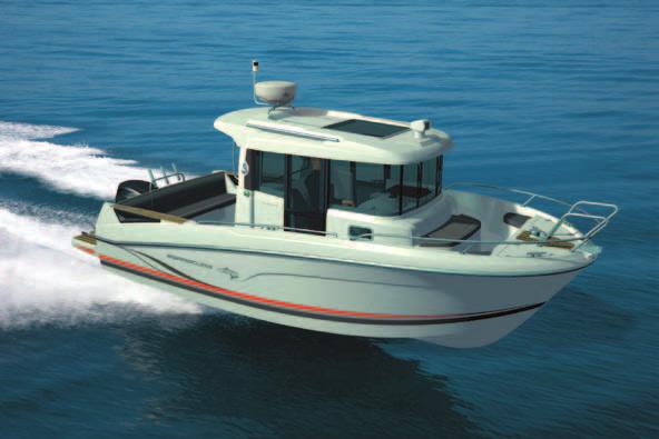 BARRACUDA 7 Profil : The sea as a playground Two types of profile according to geography: Sport fishing and leisure: the Barracuda 7 is designed to be adapted to the requirements of anglers, while