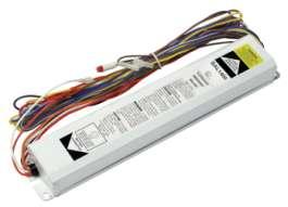 BAL1400 FLUORESCENT EMERGENCY BALLAST Specification-grade One or two-lamp emergency illumination APPLICATION The BAL1400 fluorescent emergency ballast works in conjunction with the AC ballast to