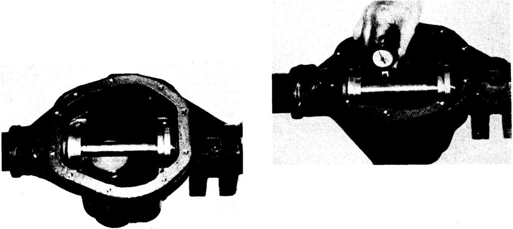 CARR IER SECTION Figure 161 1009-161 Figure 159 1009-159 Place scooter gage on small step of pinion height block.