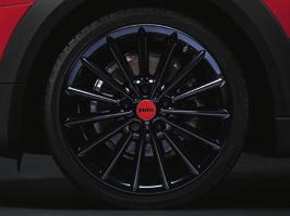 concentrated motor racing expertise of John Cooper Works while the 17" Multi-spoke 505 wheels in
