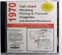 73 1969 Colorized Mustang Wiring and 10019 Vacuum Diagrams $16.95 $7.63 $14.95 $6.