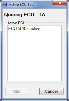 Please note: ECUs other than supported can respond to the query during the Active ECU Test. It is important to use the correct ECU ID for each type of connection. I.e. use only BCM IDs for BCM connection and ECM IDs for ECM connection.