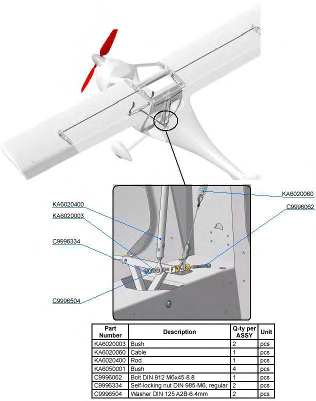 Type: CT Series: CTSW LSA Page: 4-46 4.3.1.6.4 Aileron Deflection Adjustment Aileron deflections are defined in the deflection table.