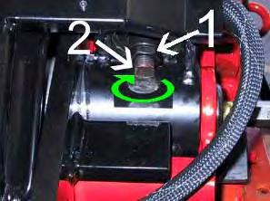 2. Overstress or breakage of the lifting cylinder. TO CHECK THE ROTATION: If not turn the screw #2 (Fig.243) till the correct adjustment. Lock the nut #2 FIRMLY. Turn on the machine.