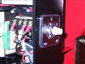 74 Remove the white spacer (Fig.75). MACHINE UNDER TENSION DANGER OF ELECTRIC SHOCK Turn the inverter switch on the faulty speed.