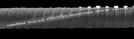 Arctic ExtremeFlex A New Degree of Flexibility An extremely flexible and lightweight drop hose for transfer of petroleum-based products under suction, low-pressure discharge or gravity flow.