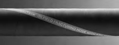 Plicord Oilfield frac hose BRANDING (SPIRAL): S: Oilfield Fracturing A rugged and flexible hose designed to convey crude oil and oil slurry mixtures for Frac tank connections.