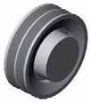 SIT V-Pulleys - prouction range PT pulleys - soli hub aterial: cast iron DIN 1691 GG-20/GG25 Finishing: black manganese phosphating process.