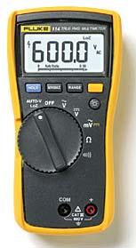Voltmeter with Mv capabilities for accommodating an