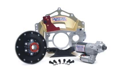 Clutchless Bellhousing Kits Quarter Master now offers a turn-key driveline kit in either magnesium or aluminum for racers running the popular Bert/Brinn transmissions.