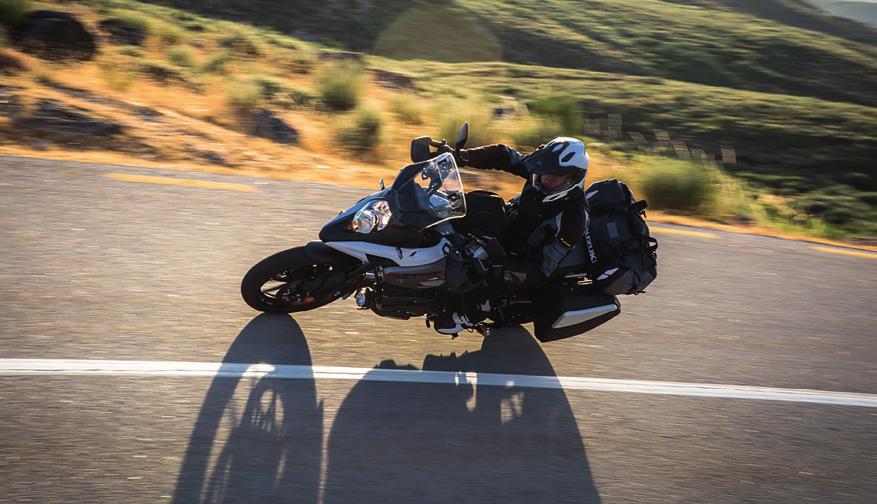 The longer the ride becomes the more the rider will notice the lack of fatigue, and the brilliance of the V-Strom 1000.