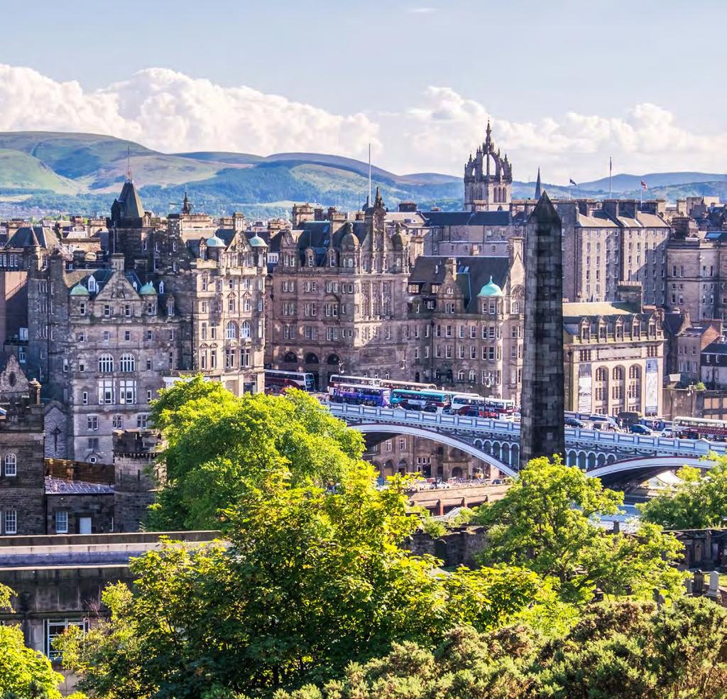 5.2 CITY FOCUS EDINBURGH Overall 17th The Scottish capital is the UK s fastest growing city and its second-largest financial centre after London.