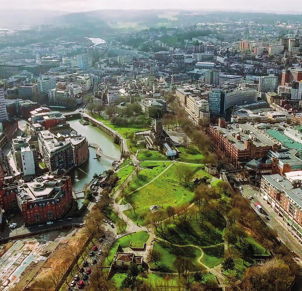 5.5 CITY FOCUS BRISTOL For generations Bristol has been a well-connected part of the country, and today the wider city region continues to thrive.